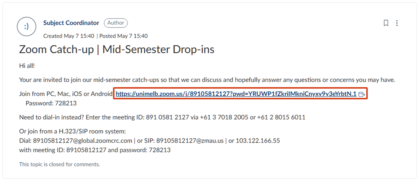 Click on the Registration URL sent in your invitation to join a meeting