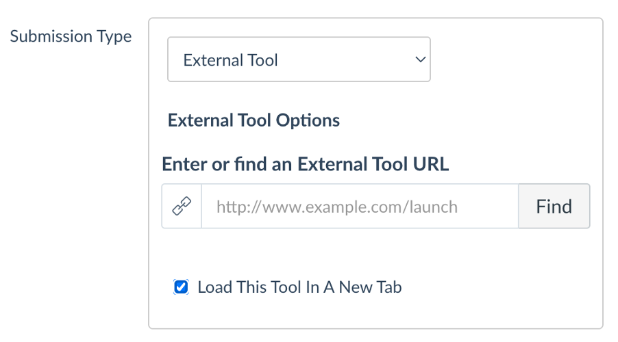 External Tool menu