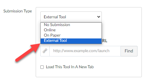 Select External Tool