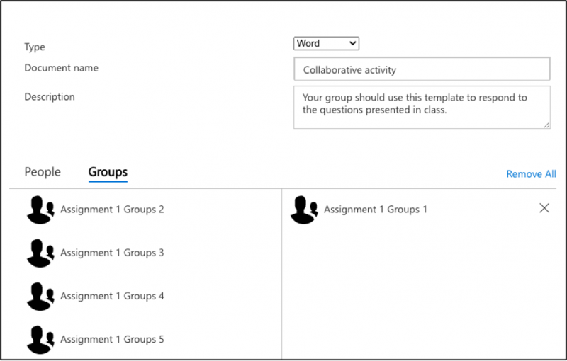 Creating a collaborative file in the LMS collaboration link in your LMS Subject