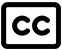 Toggle captions icon